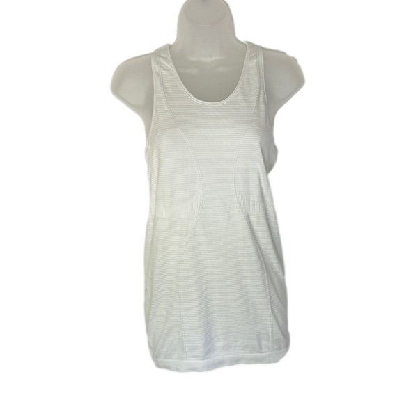Zyia White Athletic Tank Racerback - Picture 1 of 4